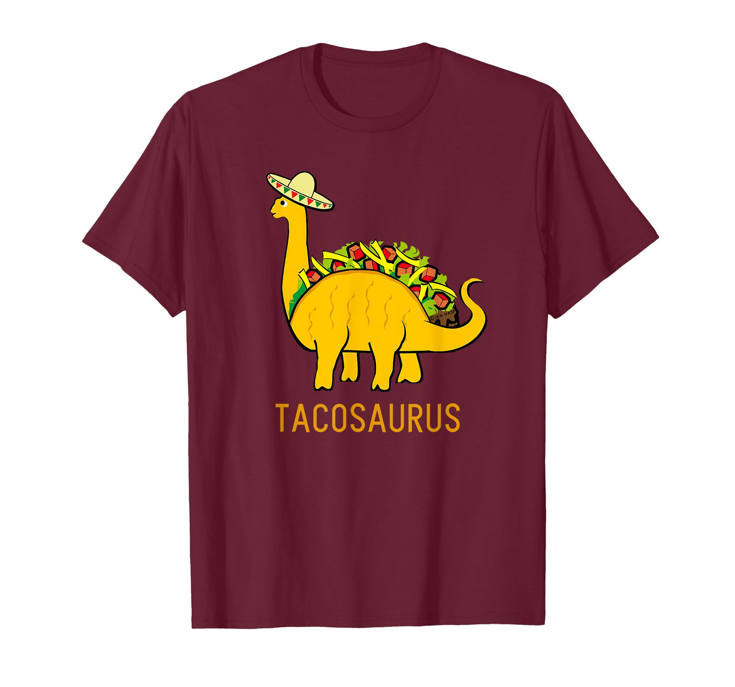 Tacosaurus Cinco de Mayo Shirt Funny Taco Dinosaur Gift T-Shirt