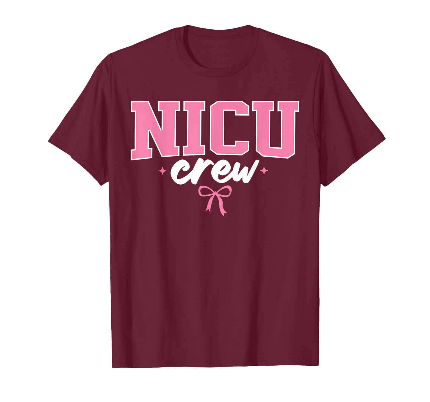 NICU Crew Nurse For Women Neonatal Intensive Care Unit Team T-Shirt