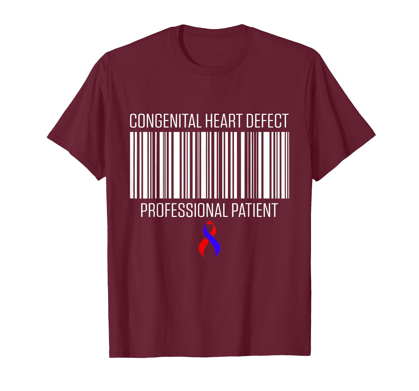 Congenital Heart Disease Defect Survivor Patient CHD Warrior T-Shirt