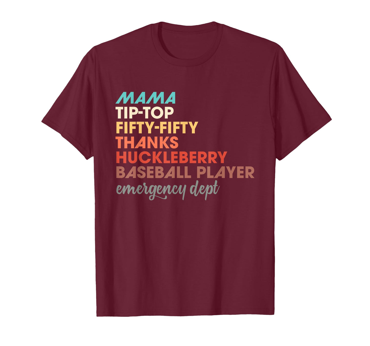 NIH Stroke Scale Emergency Department ER Nurse ER Doctor T-Shirt