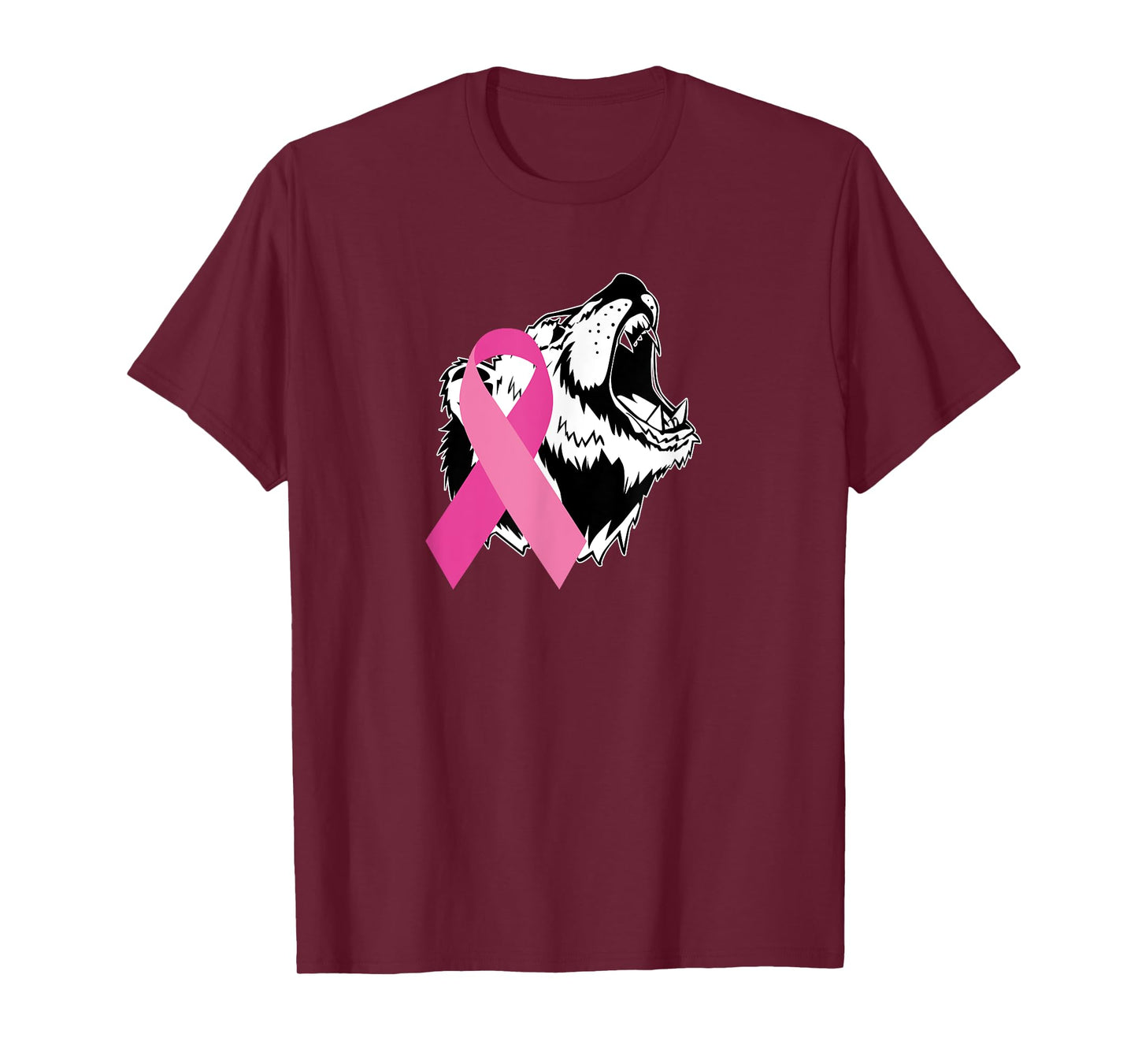 Bear Pink Breast Cancer Awareness T-Shirt