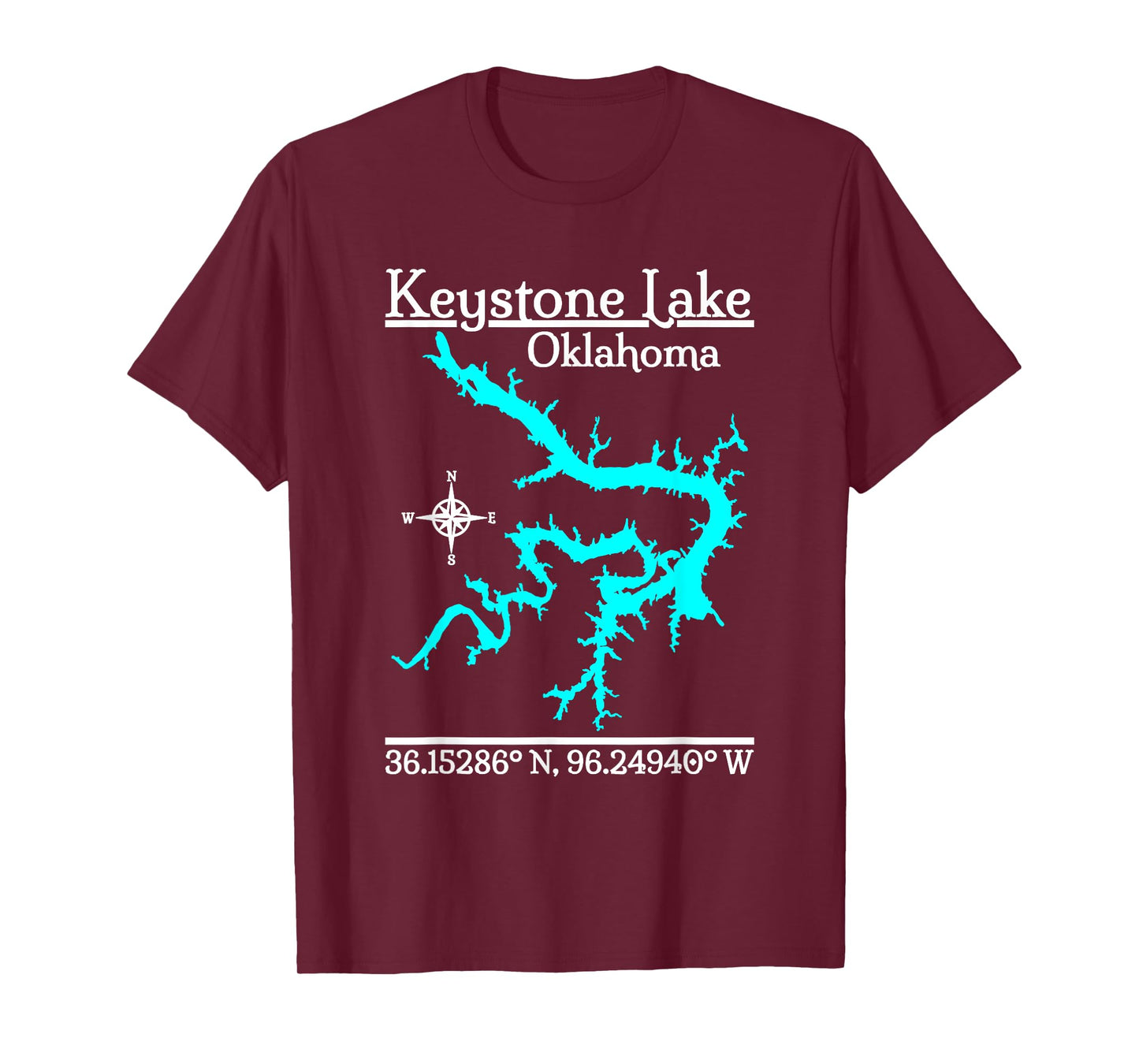 Keystone Lake, Oklahoma T-Shirt