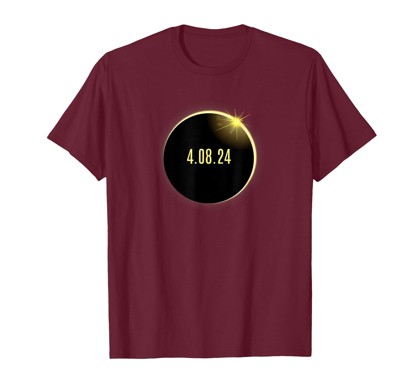 2024 Total Solar Eclipse America Spring 4.08.24 T-Shirt
