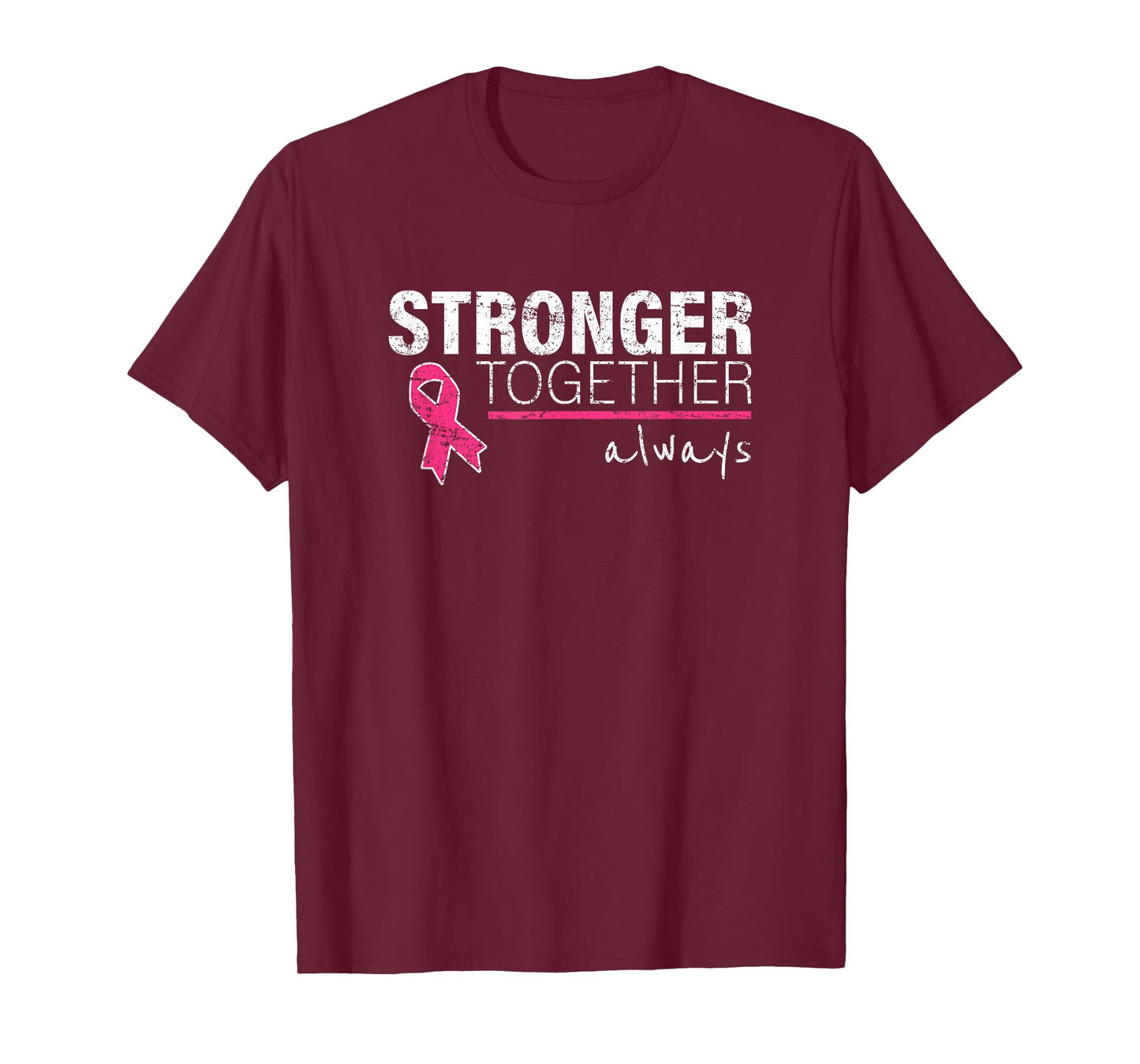 Nice Message Breast Cancer Awareness Pink Ribon Men Women T-Shirt