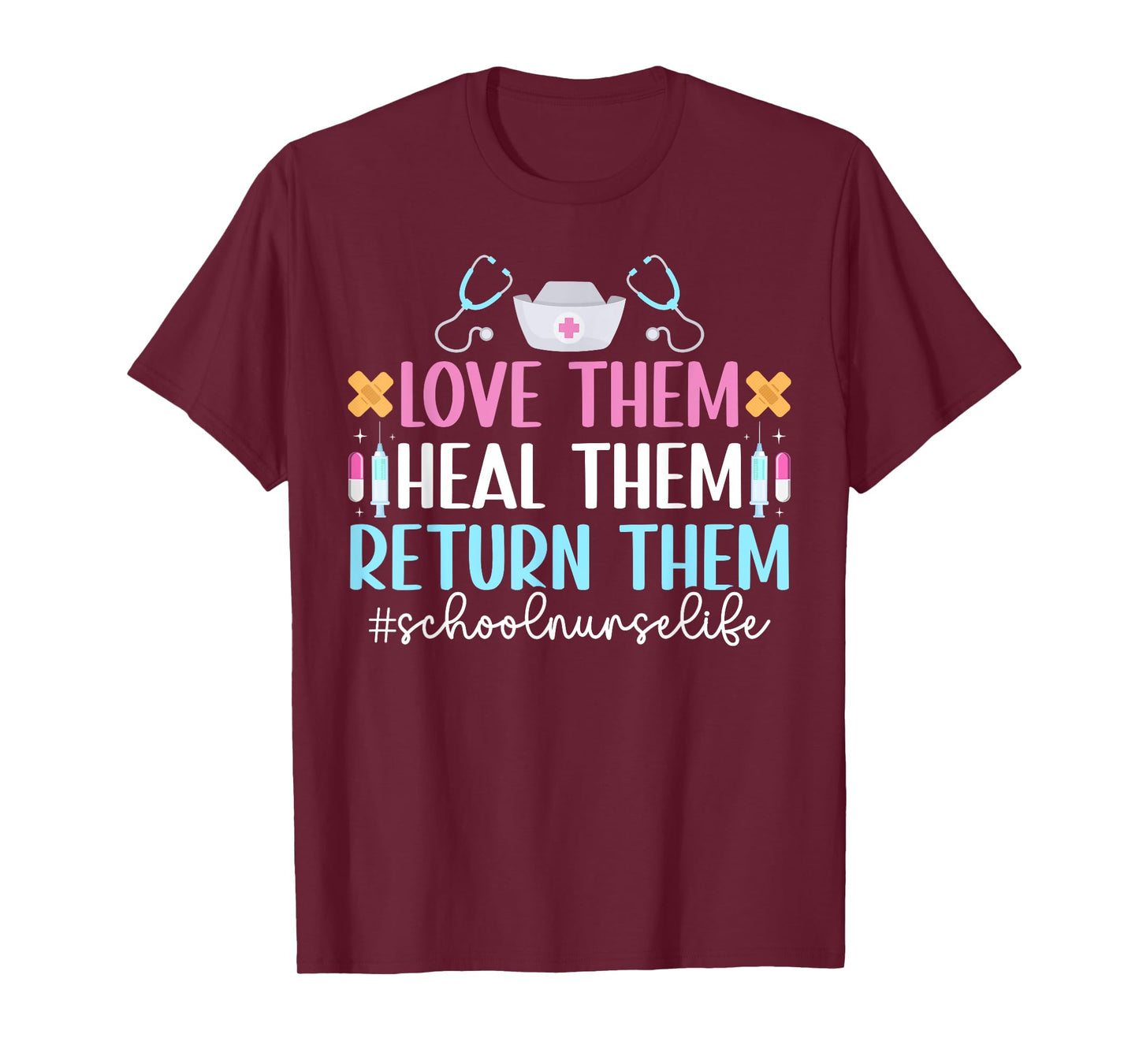School Nurse Life School Nursing School Nurse Appreciation T-Shirt