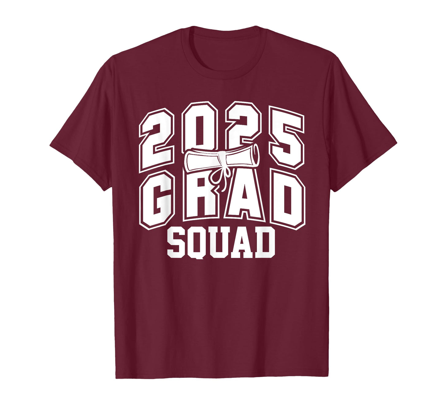 Grad Squad Class Of 2025 Graduation T-Shirt