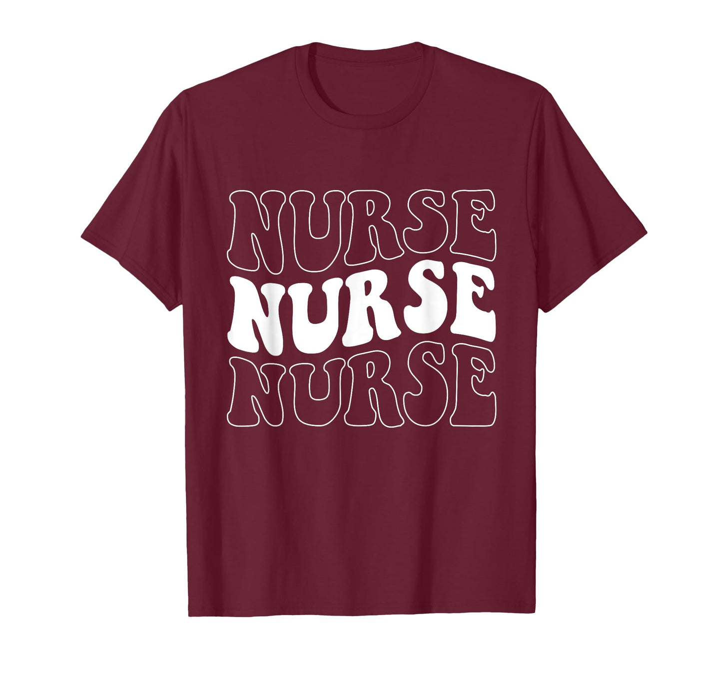 Groovy Nurse Shirt Women School Nurse RN ICU ER Pediatric T-Shirt