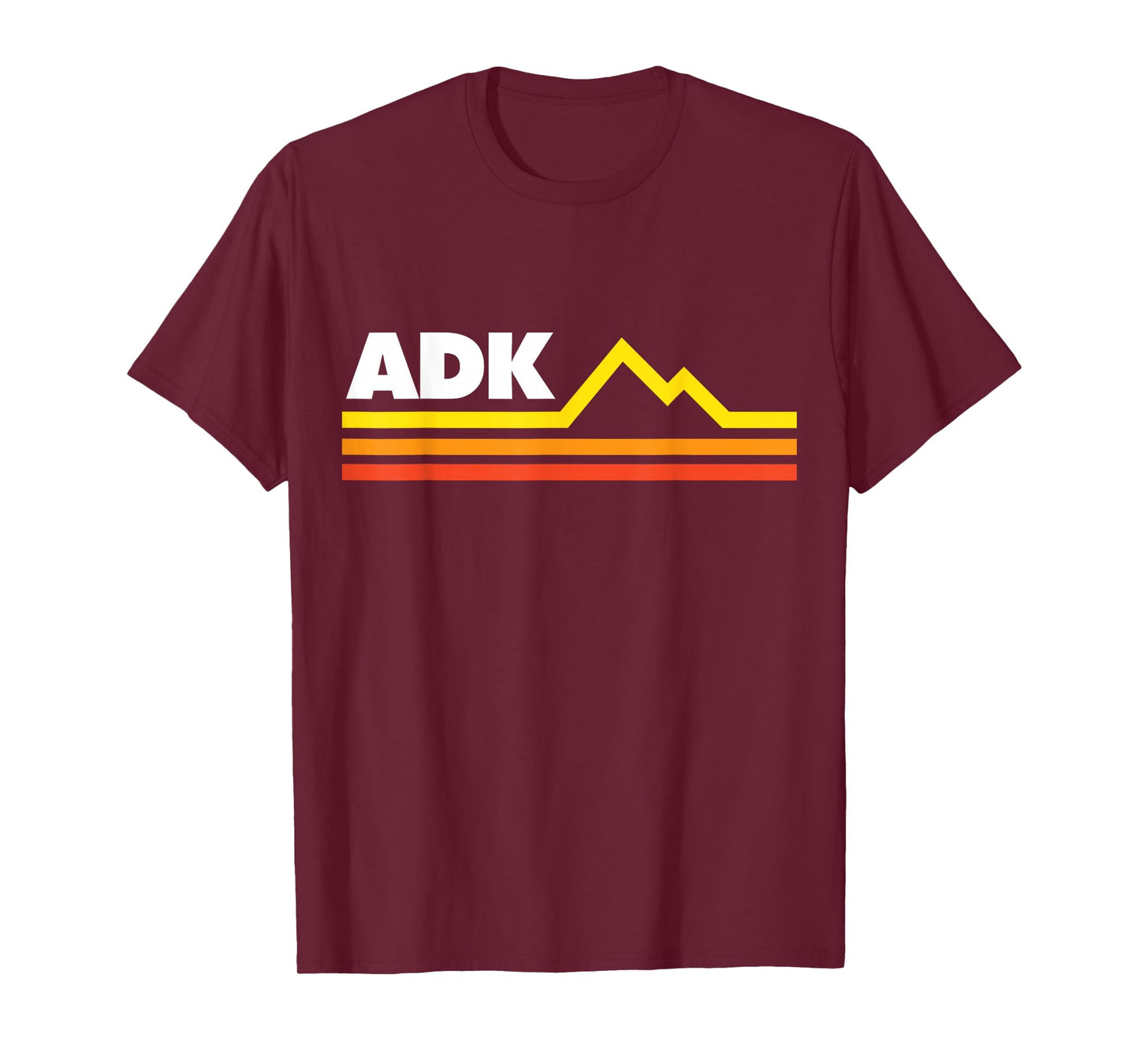 ADK Adirondack Mountains Retro T-Shirt