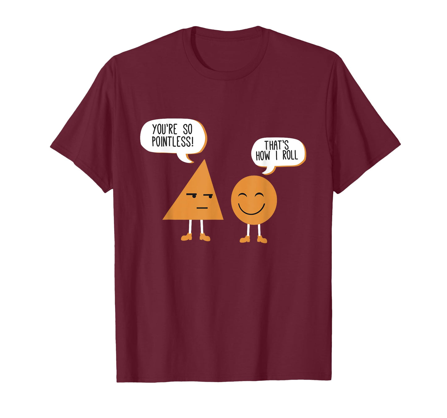 Math Shirt Funny Figures And Shapes You're So Pointless T-Shirt