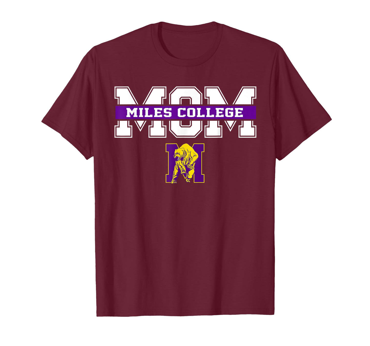 Miles College Mom Mother Arch Vintage Design for Women T-Shirt