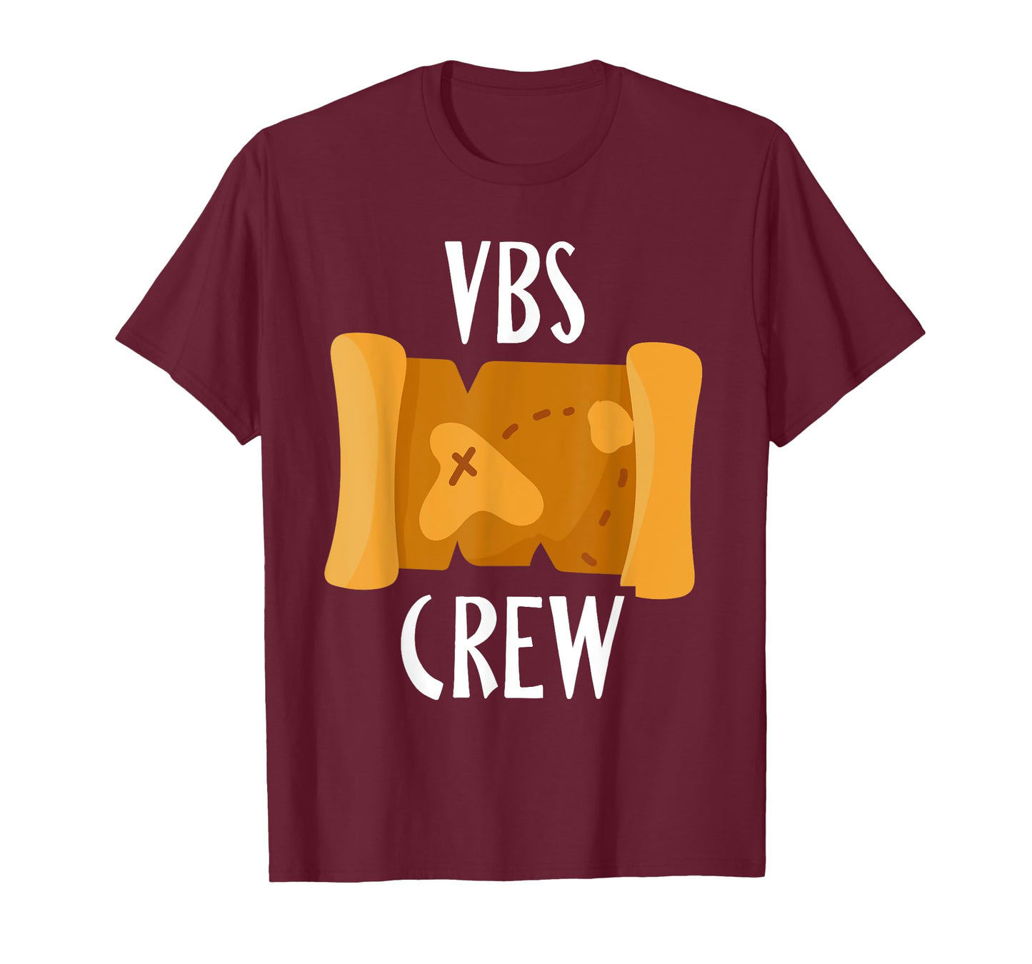 I Love VBS 2024 Crew Vacation Bible School Treasure Map T-Shirt