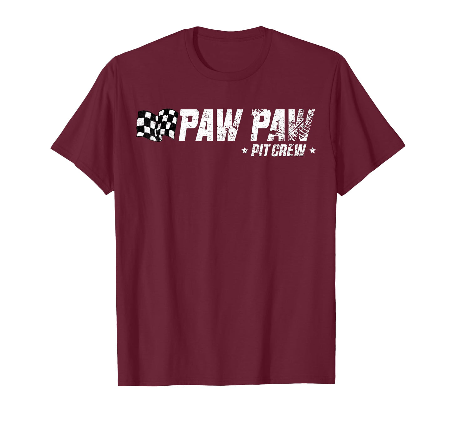 Paw Paw Pit Crew Race Car Birthday Family Racing T-Shirt