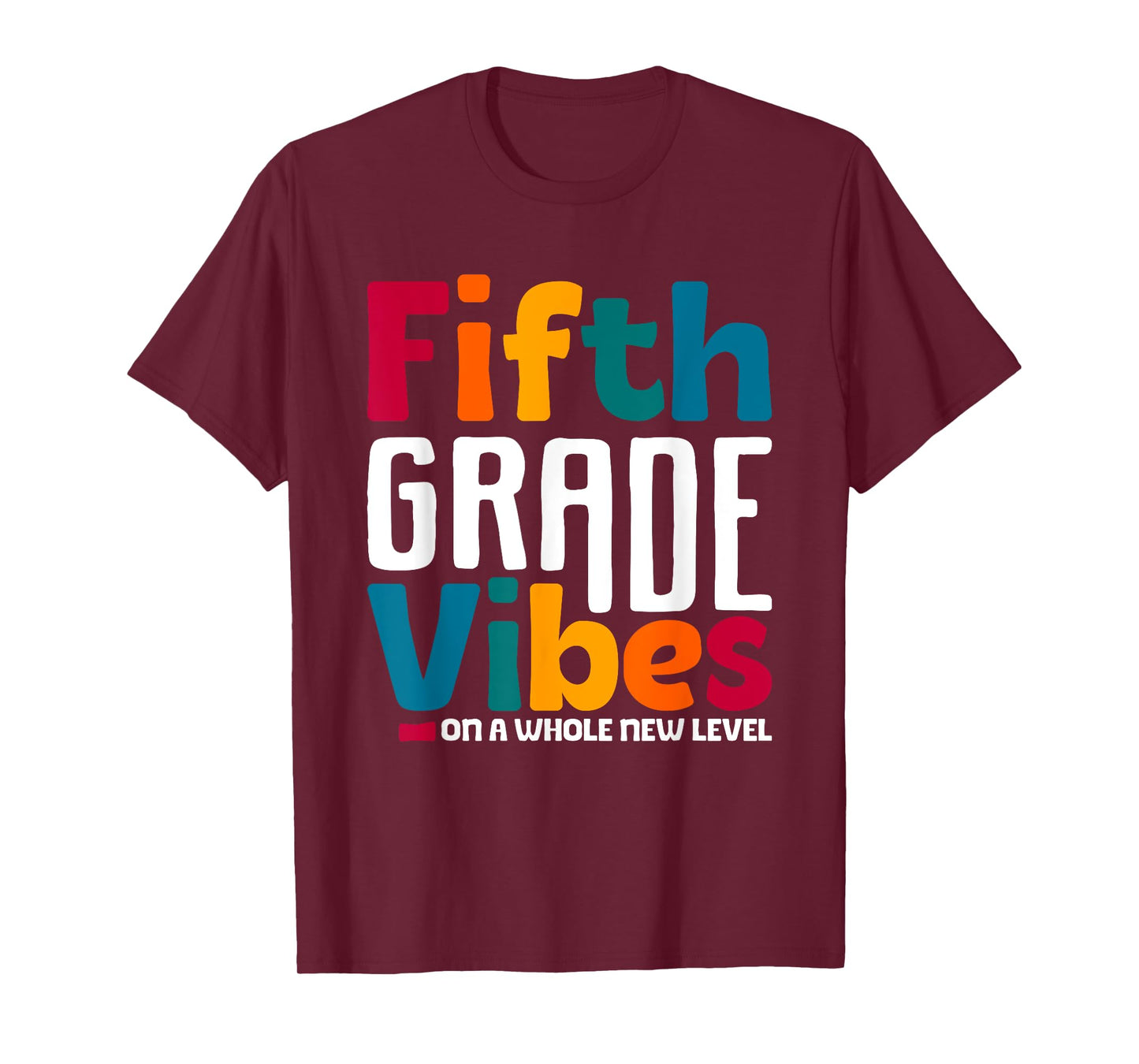 Fifth Grade Vibes Vintage 1st Day of School Team 5th Grade T-Shirt