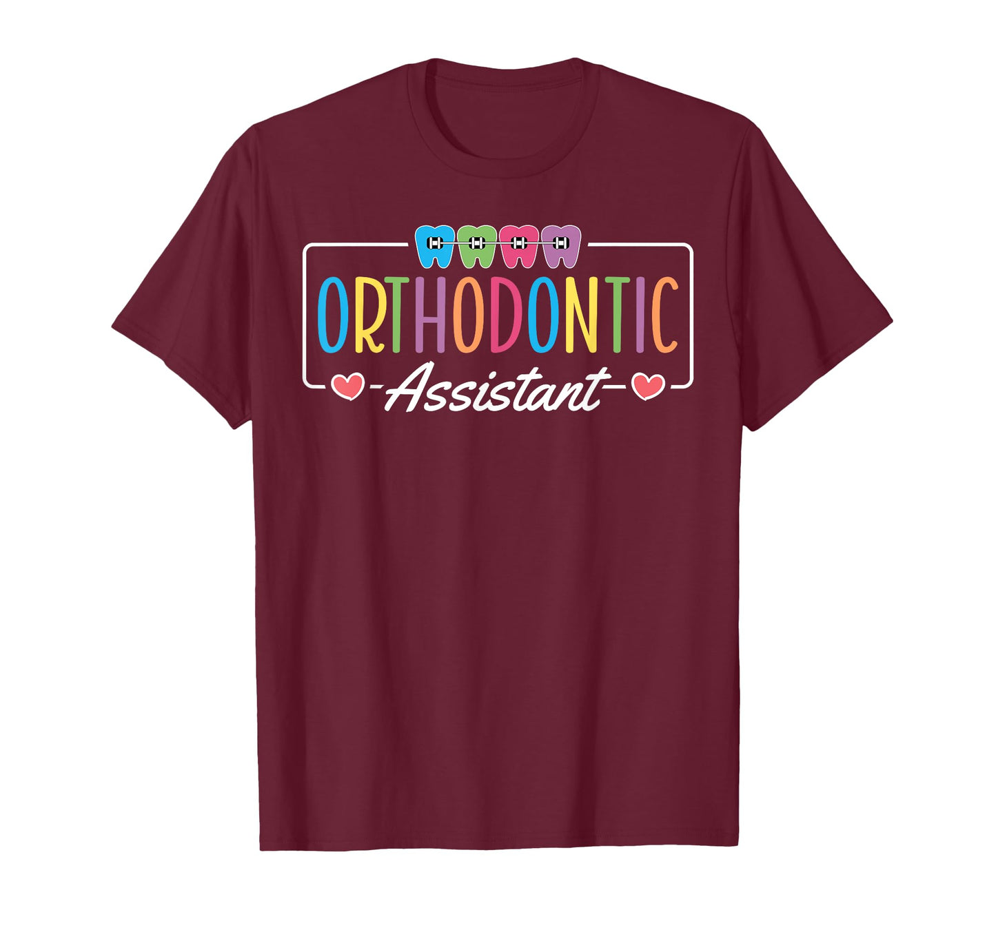 Orthodontic Assistant Heart T-Shirt