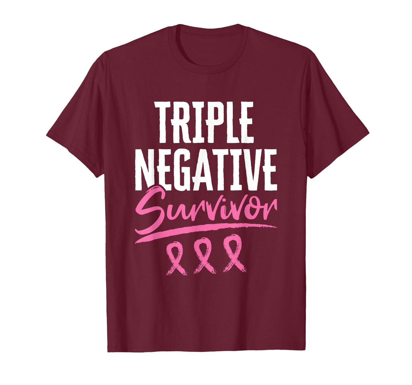 Triple Negative Survivor Breast Cancer Awareness TNBC T-Shirt