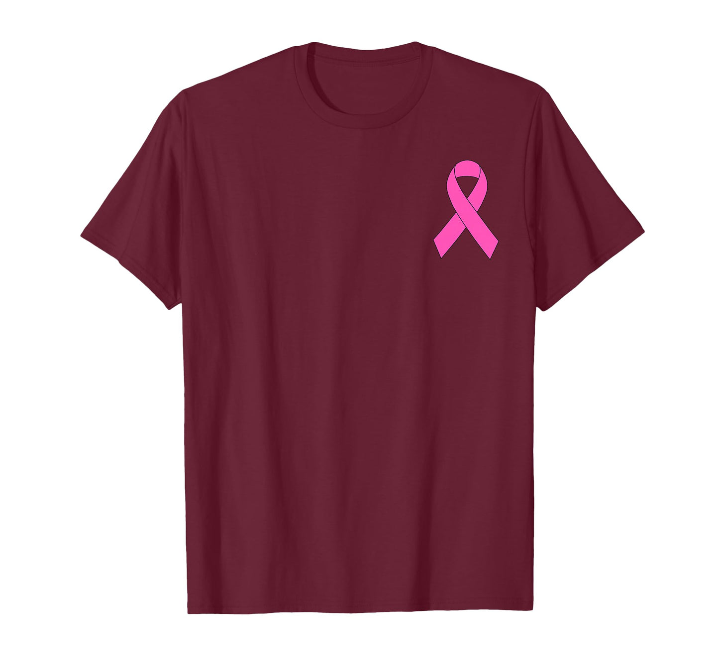 Cute Pink Ribbon Breast Cancer Awareness Women Men Kids T-Shirt