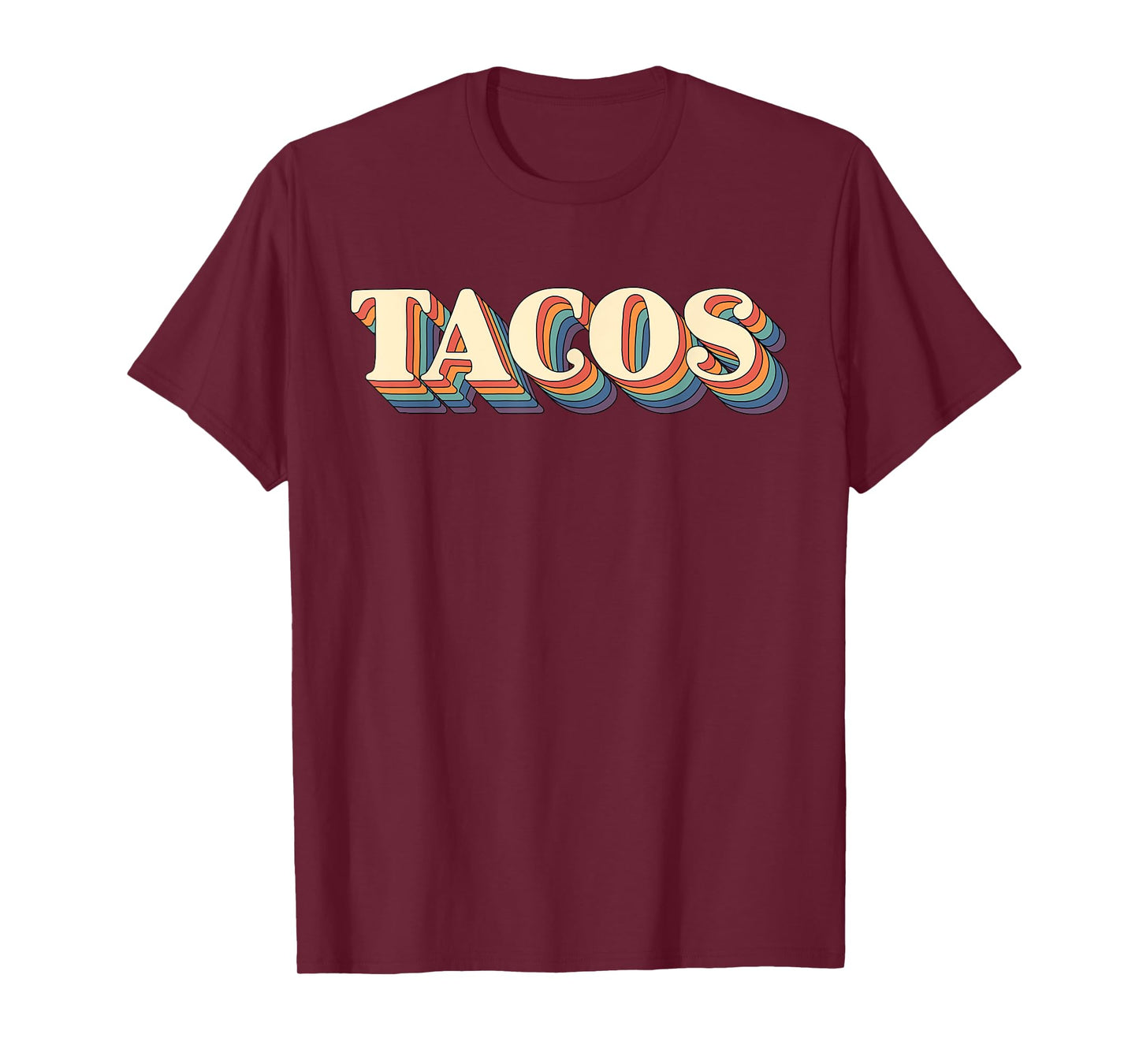 Retro Taco Gift Fiesta Lovers Vintage Taco Shirts For Women T-Shirt