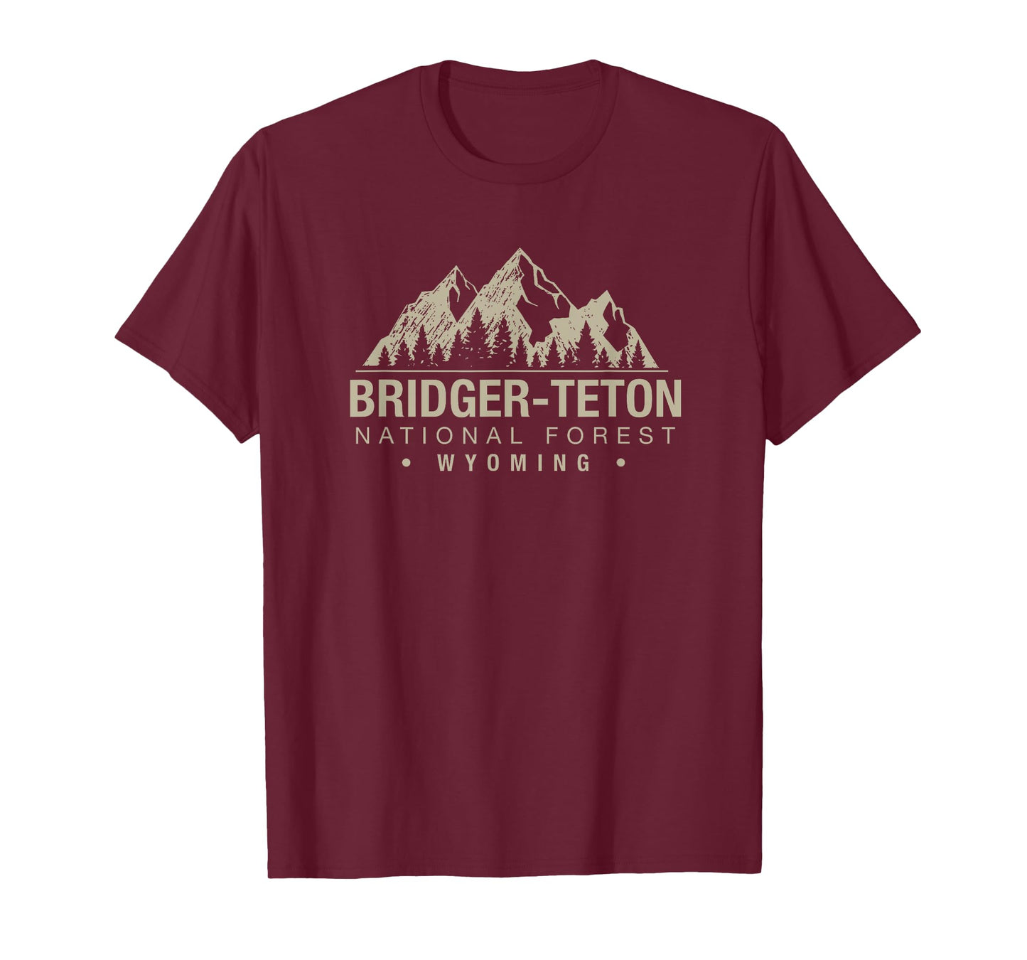 Bridger Teton National Forest Wyoming T-Shirt