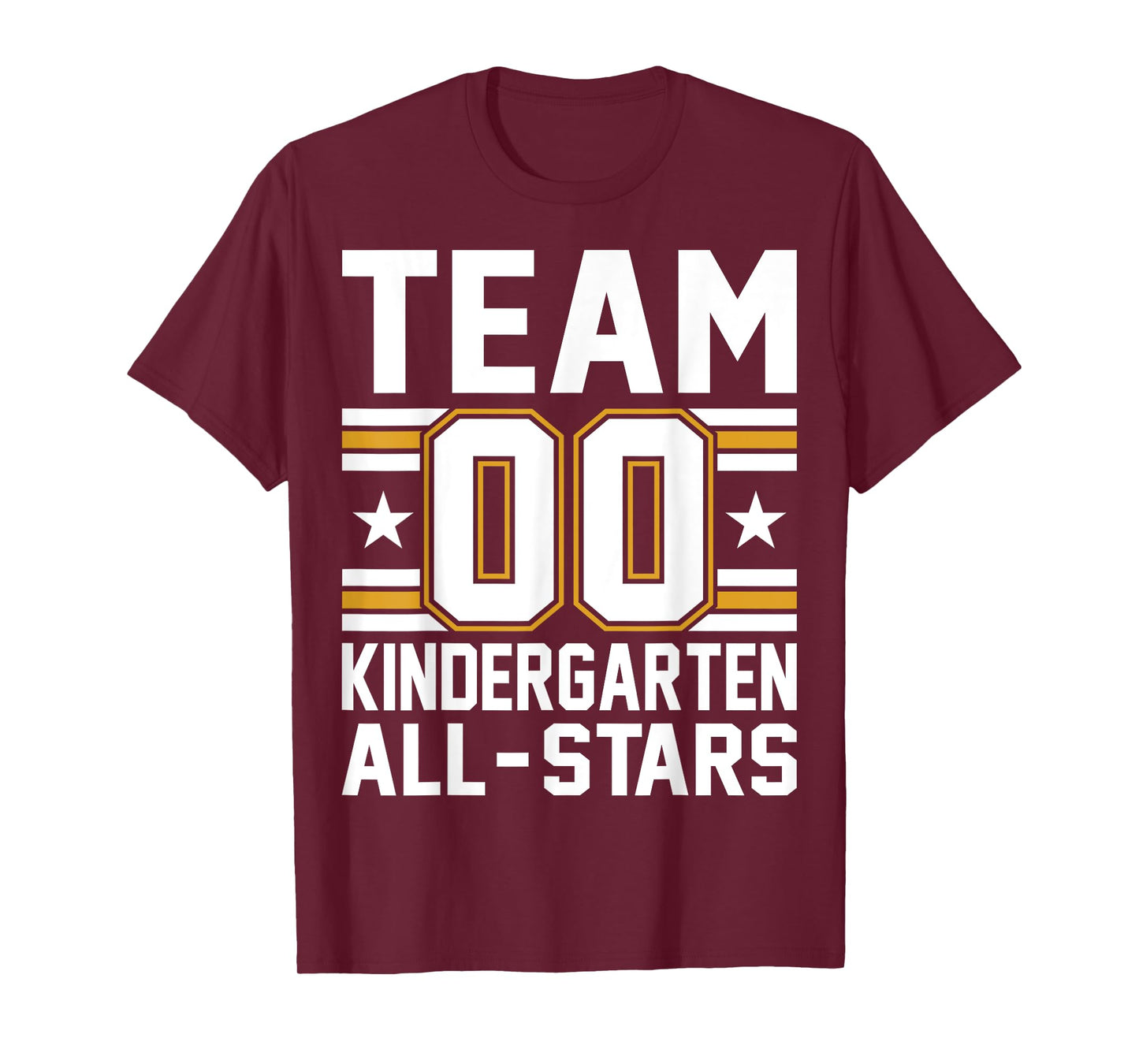 Kids Sports Preschool Team Kindergarten All Stars Jersey T-Shirt
