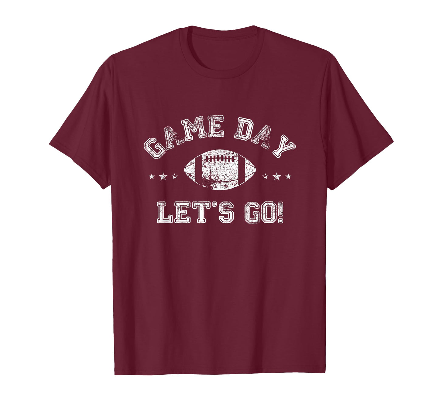 Mens Womens Game Day Lets Go Football and Sport Lover T-Shirt