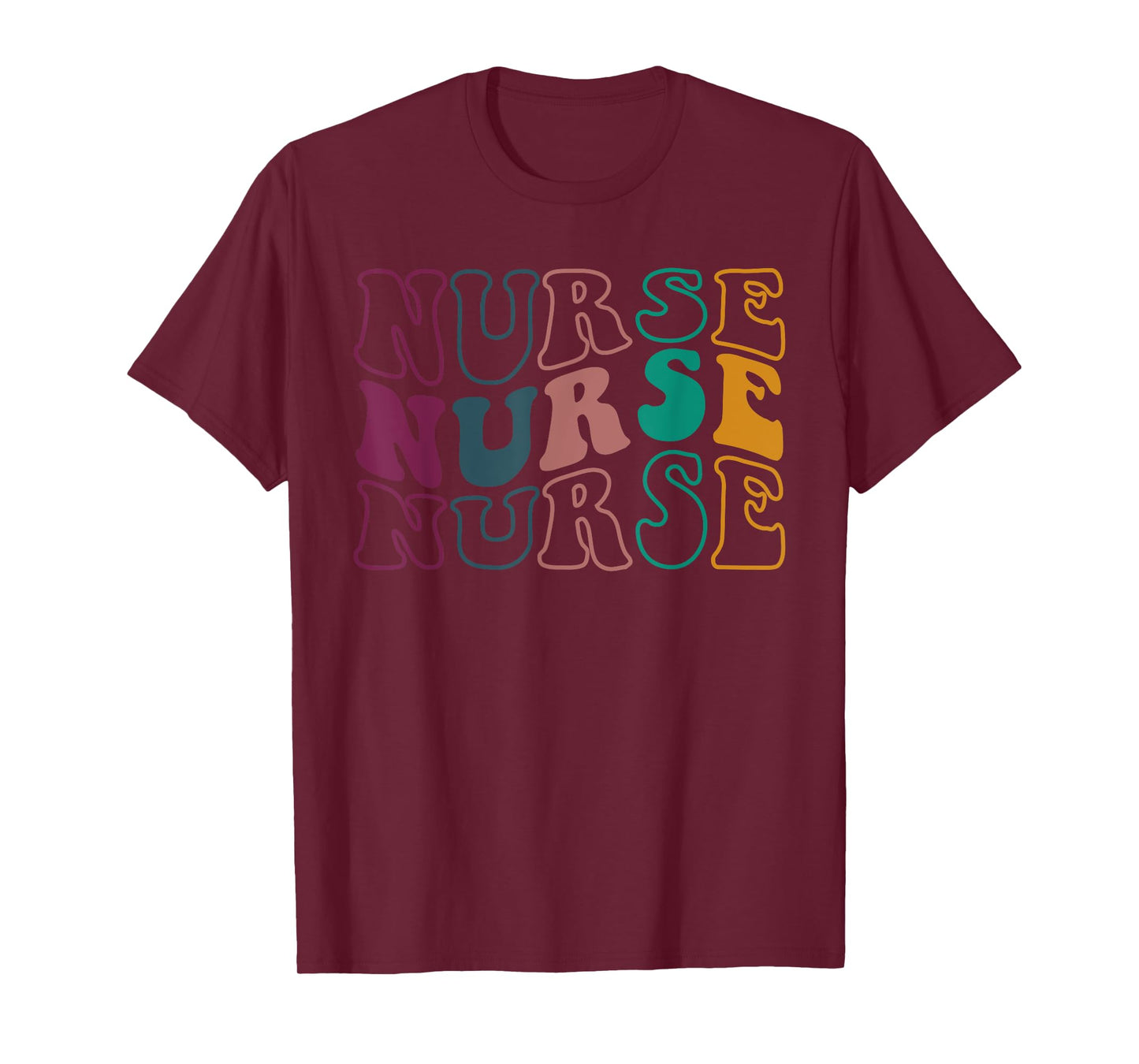 Retro Future Nurse Life for Registered Nurse Tee Nurse's Day T-Shirt