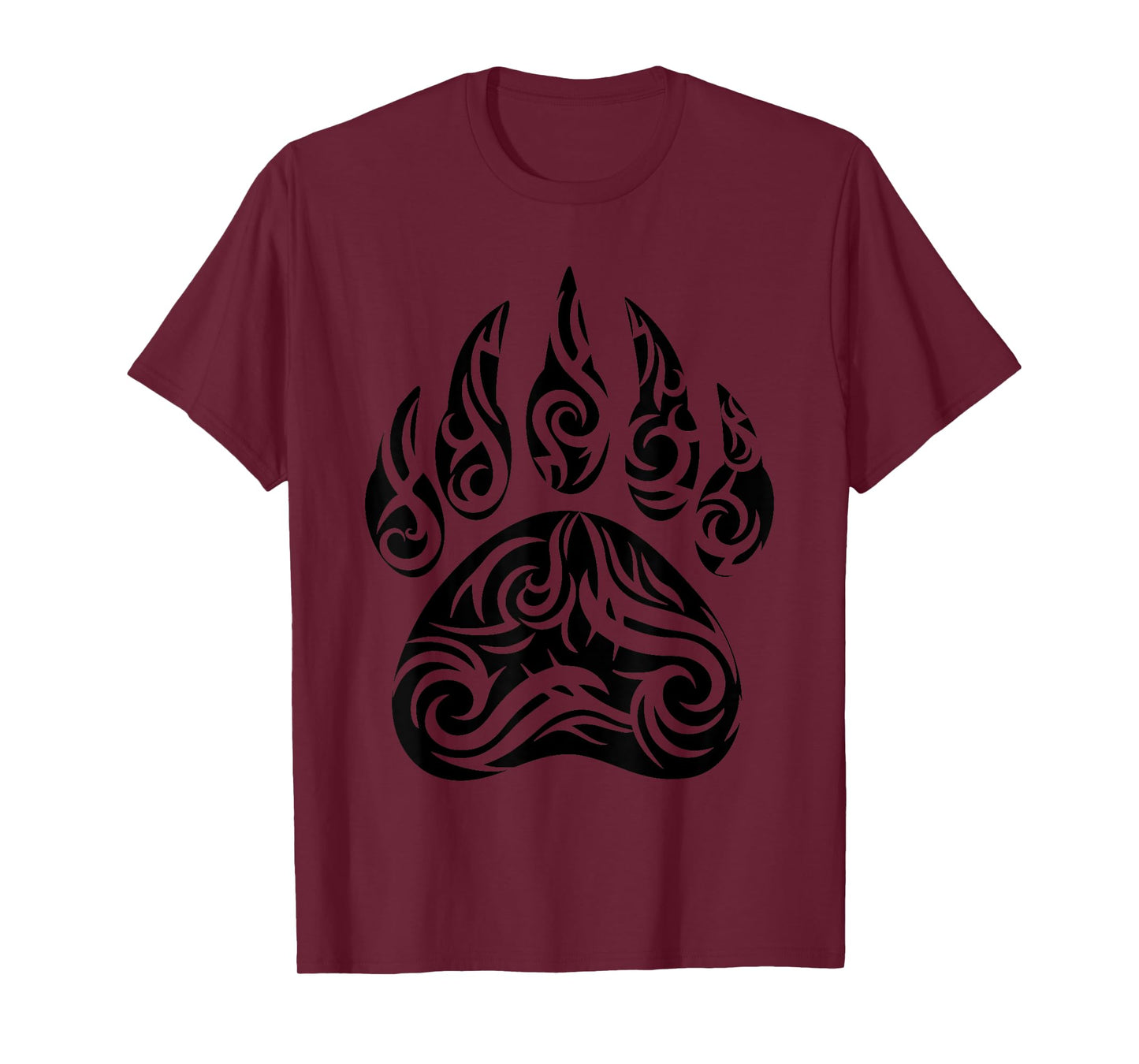 Native American Bear Paw Funny Spirit Animal Gift Men Women T-Shirt