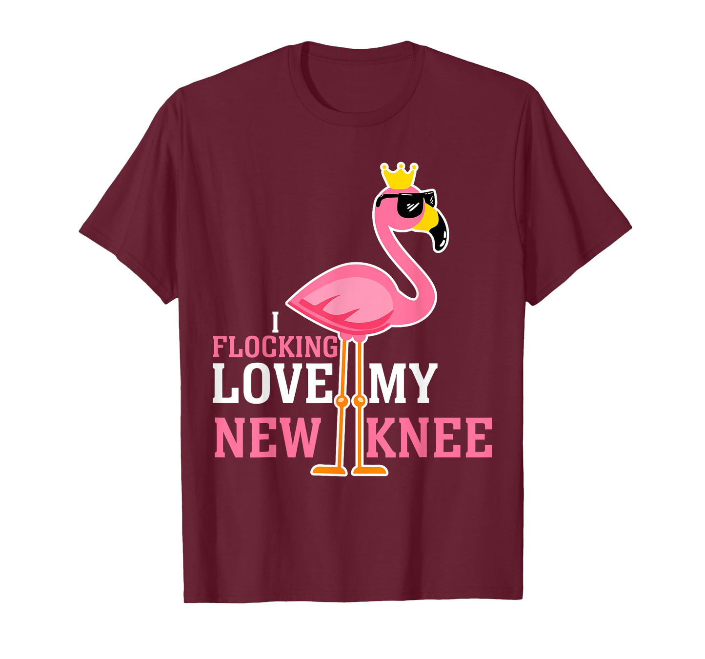 Funny Knee Replacement Surgery Get Well Soon Joke Gag Outfit T-Shirt