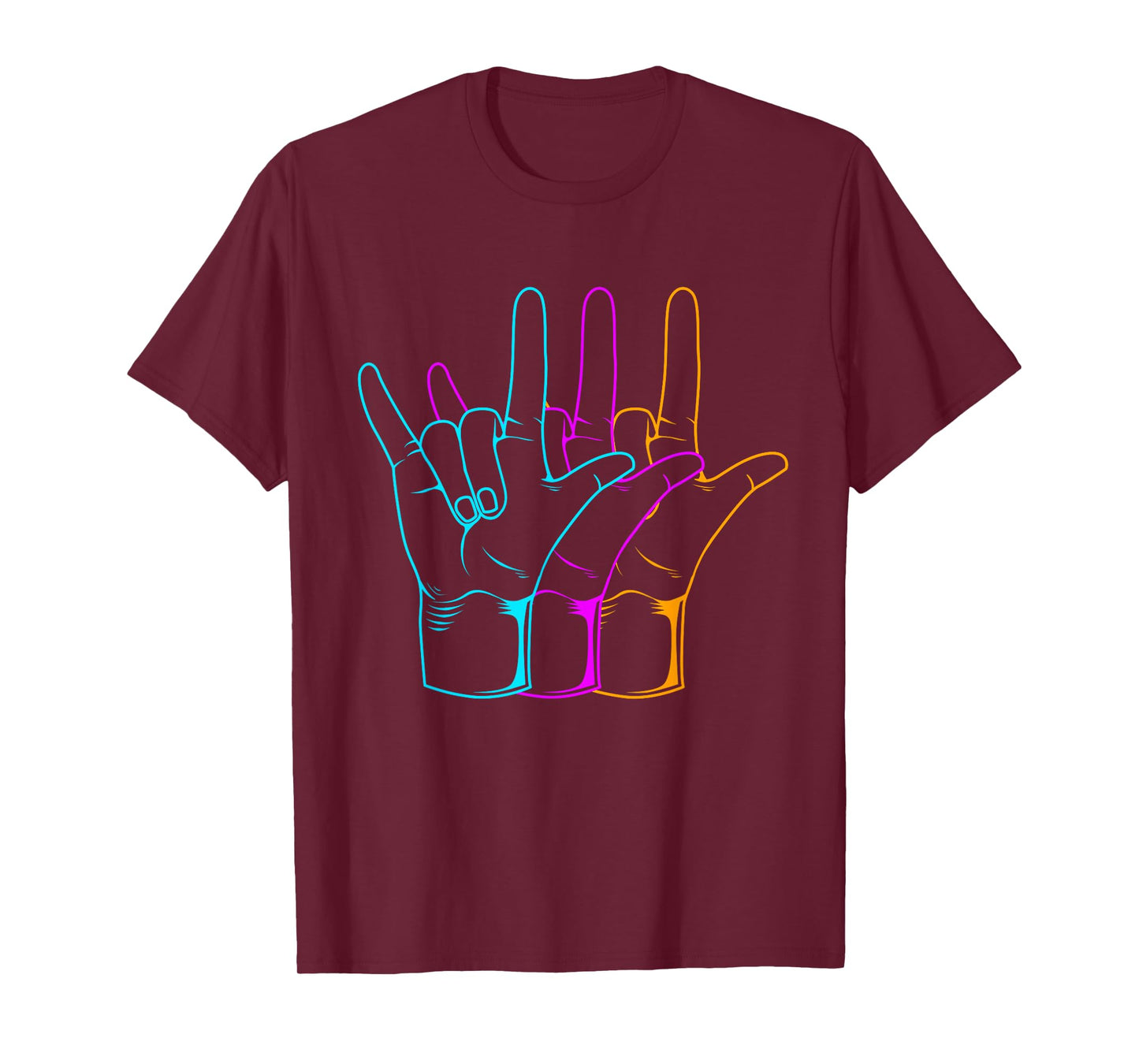 American Sign Language I Love You ASL T-Shirt