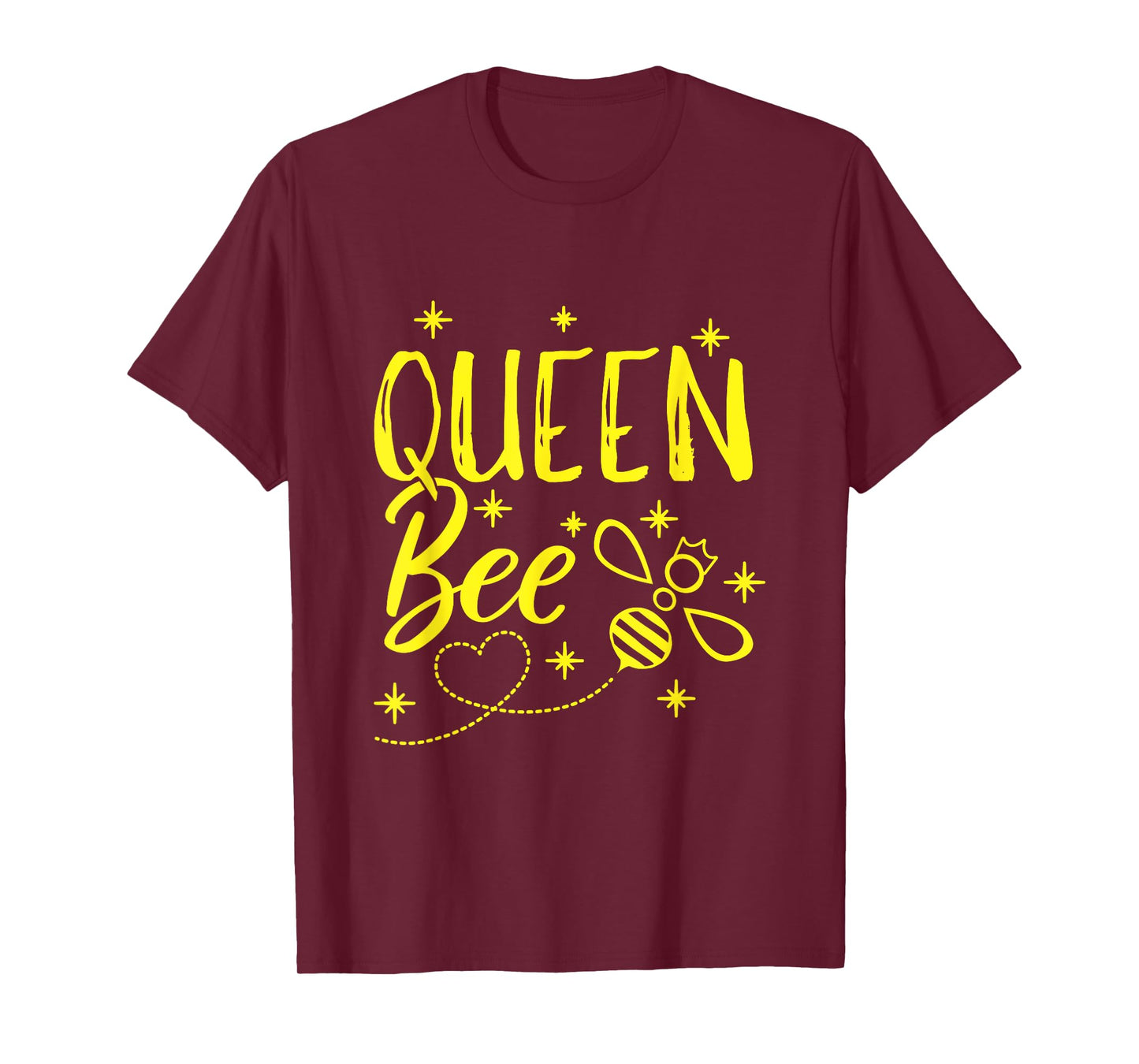 Cute Beekeeper Queen Bee Crown Bee Queen T-Shirt