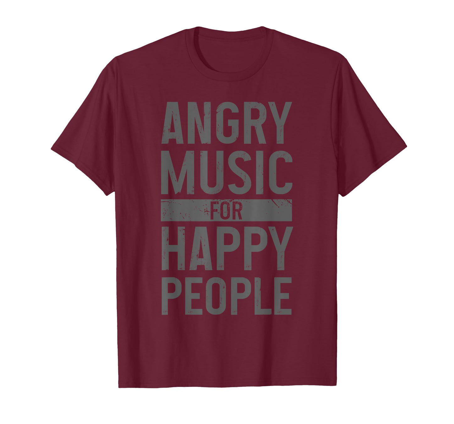 Metal Head Angry Music Happy People Metal Fan Metalhead T-Shirt