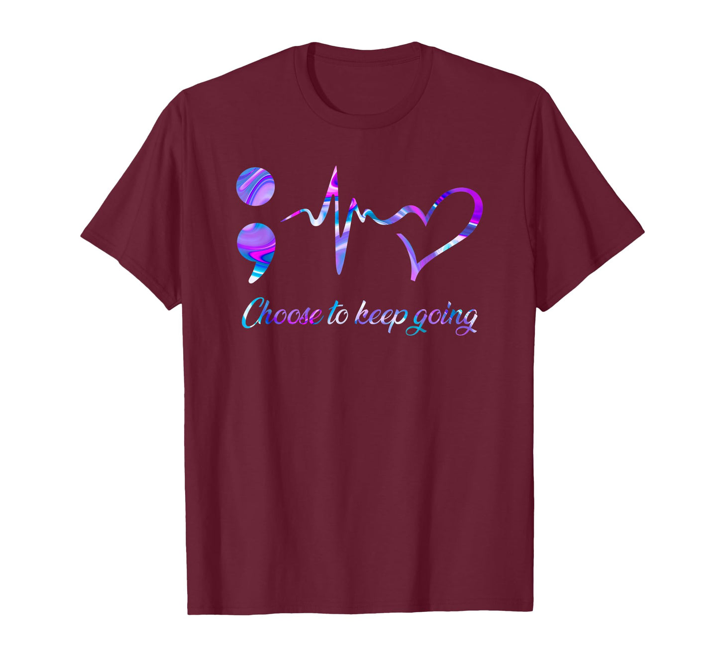 Suicide Prevention Awareness Choose To Keep Going T-Shirt