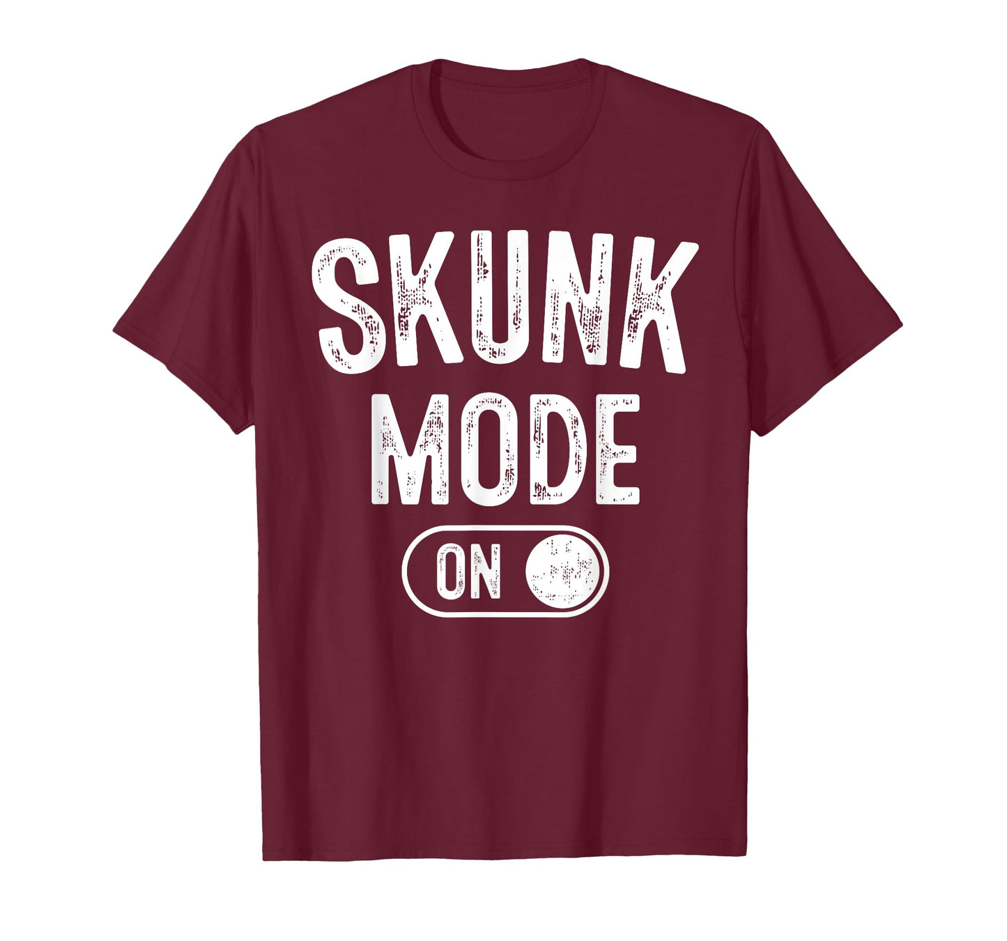Skunk Mode On Costume Funny Scent Defender Gift Animal Lover T-Shirt