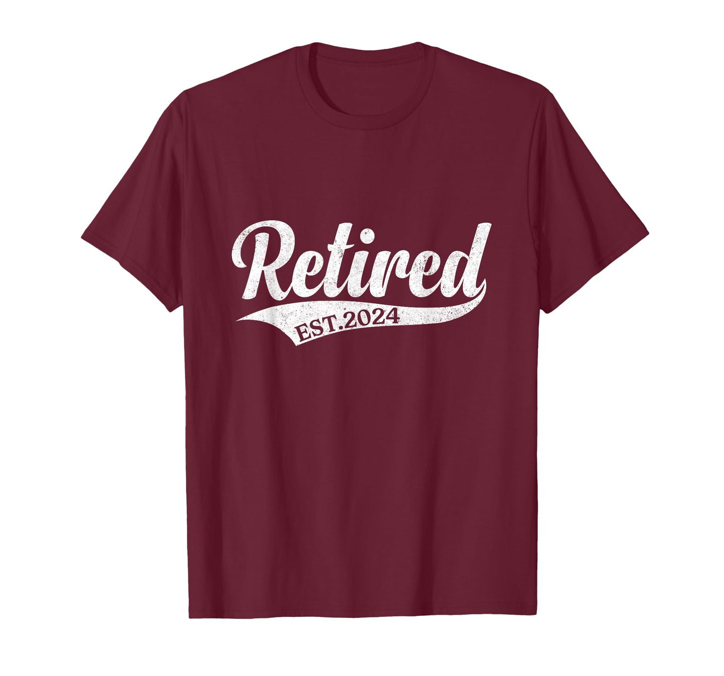 Retired Est. 2024 Retirement Men Women T-Shirt