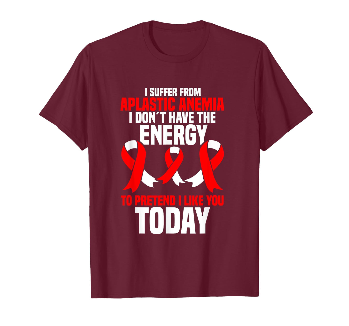Anemia Survivor Awareness Product Aplastic Anemia Warrior T-Shirt