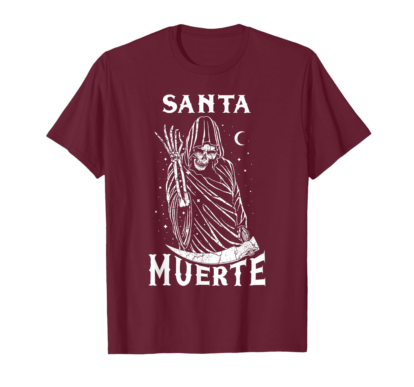 Santa Muerte Skeleton Skull Death Mexico Mexican Calavera T-Shirt