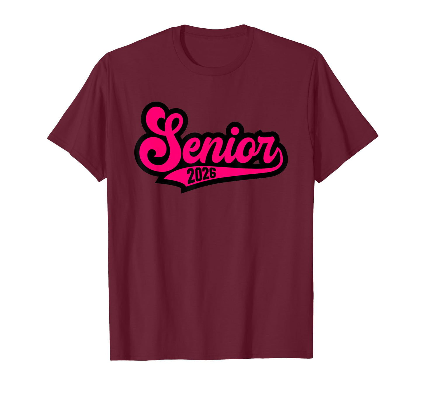 Senior Class Of 2026 Graduation 2026 Hot Pink T-Shirt