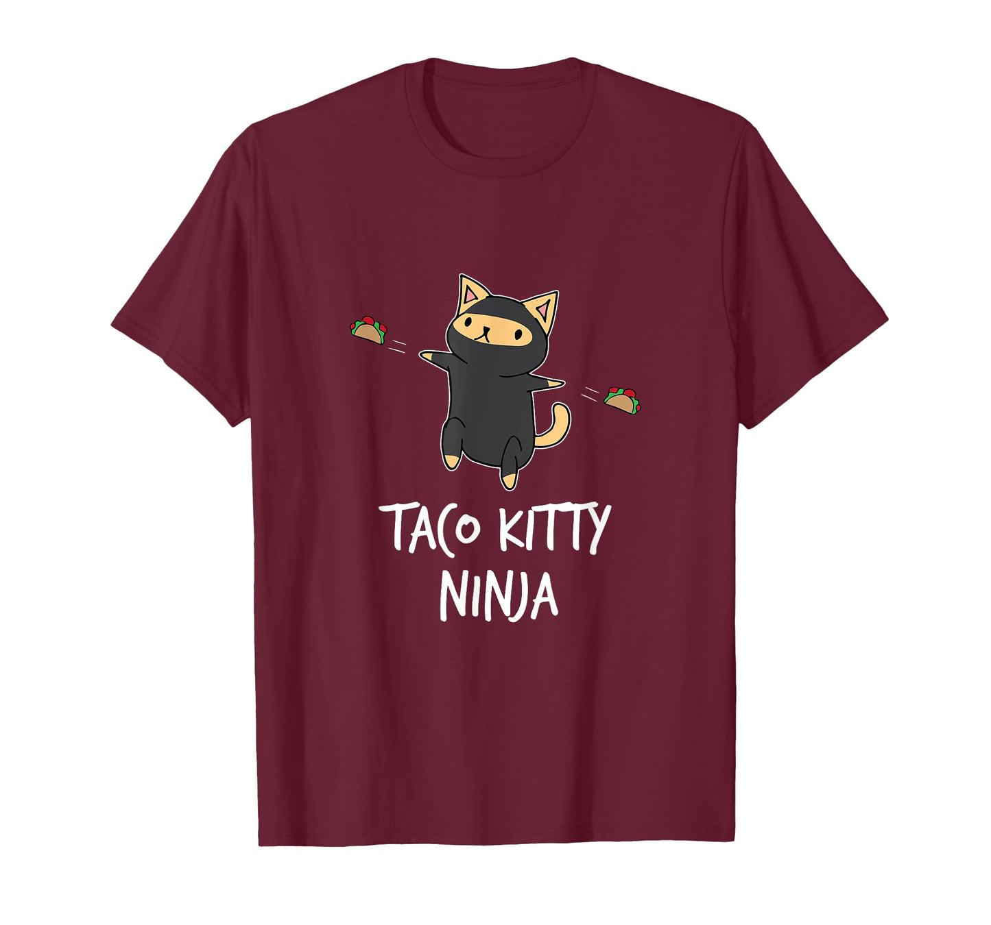Taco Kitty Ninja - Funny Cat T-Shirt Men Women Girls Kids T-Shirt
