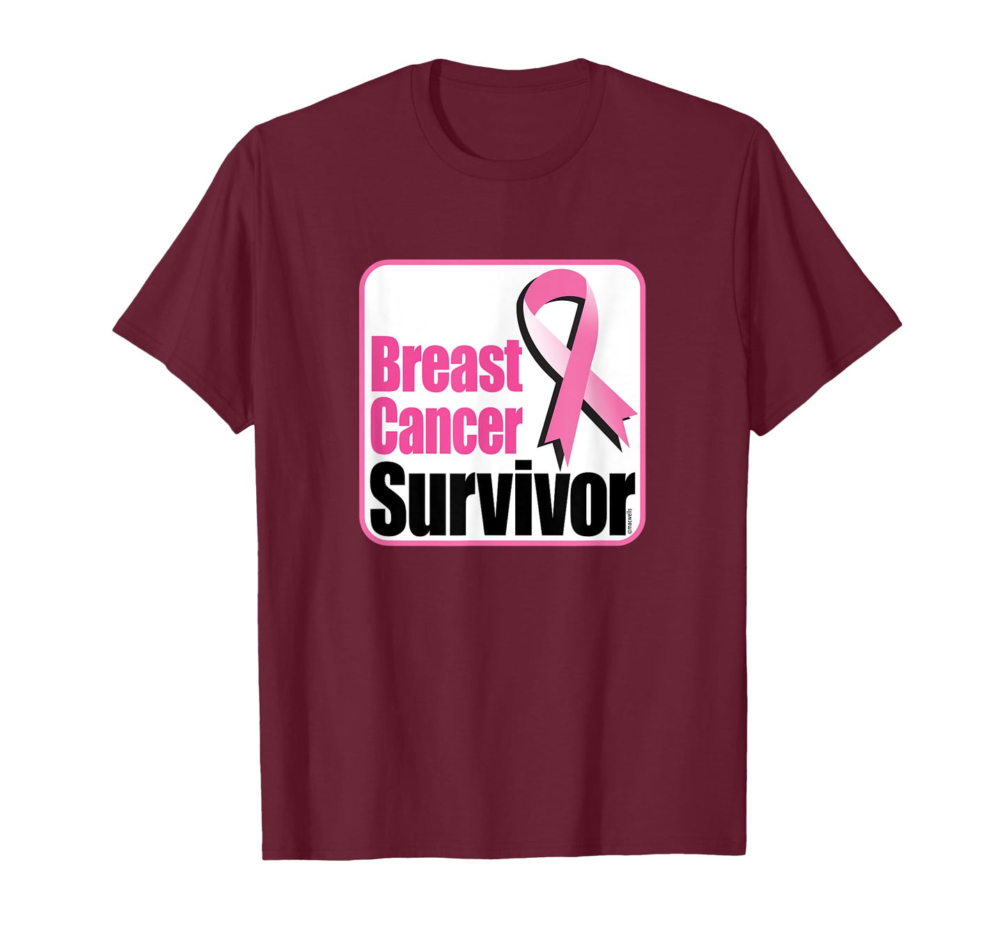 Breast Cancer Survivor - Awareness Walk Campaign Pink Ribbon T-Shirt