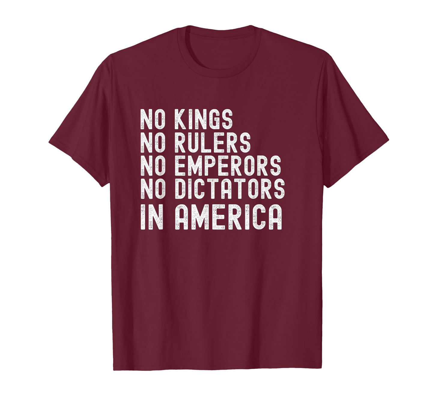 No Kings In America, Democracy, We The People T-Shirt