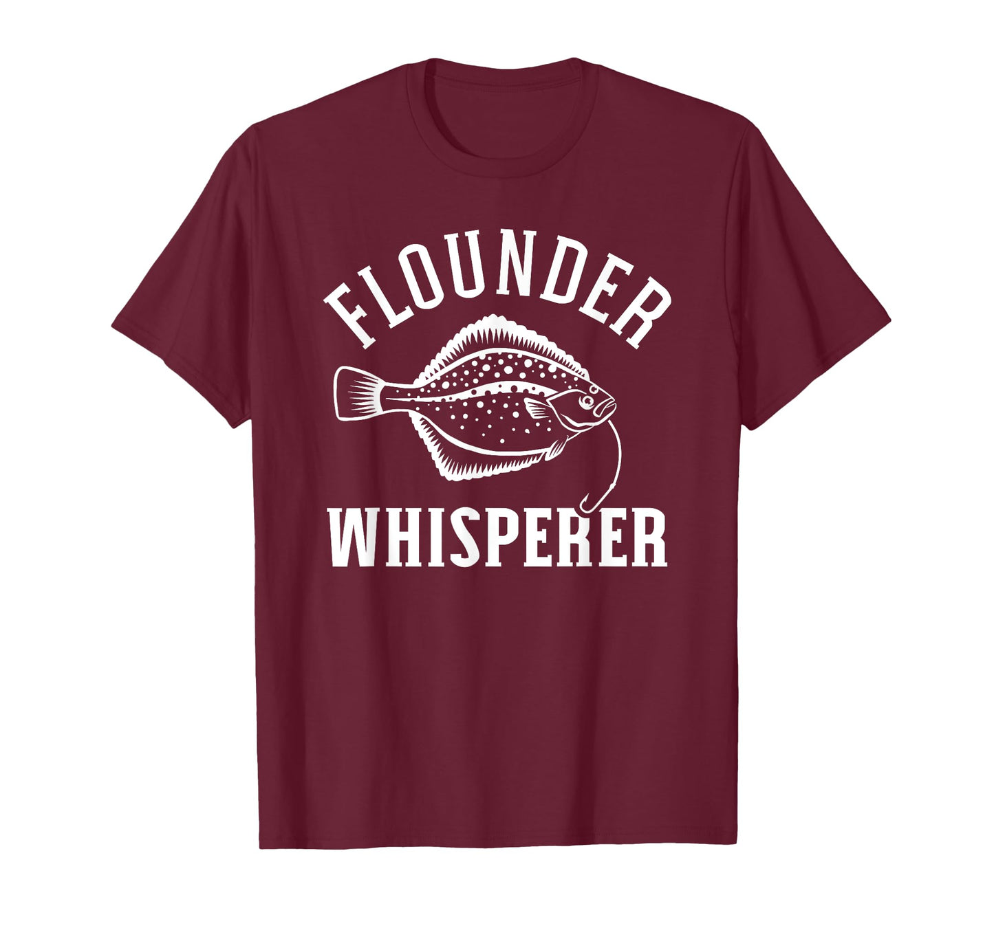Flounder Whisperer Fishing T-Shirt