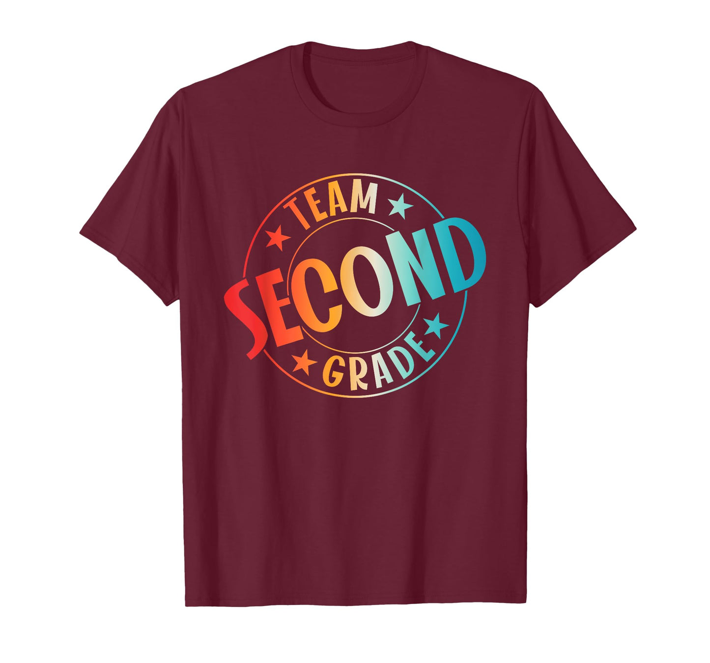 Team Second Grade Teacher Student Back To School 2nd Grade T-Shirt