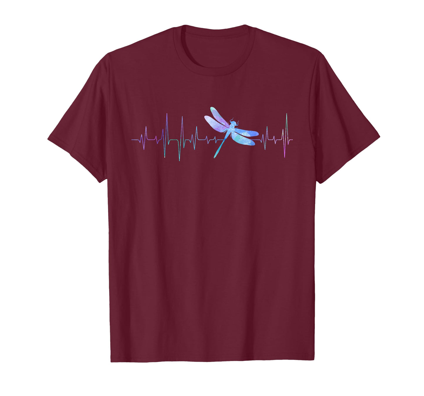 Dragonfly Pulse Heartbeat - Nature Insect Lover Entomologist T-Shirt