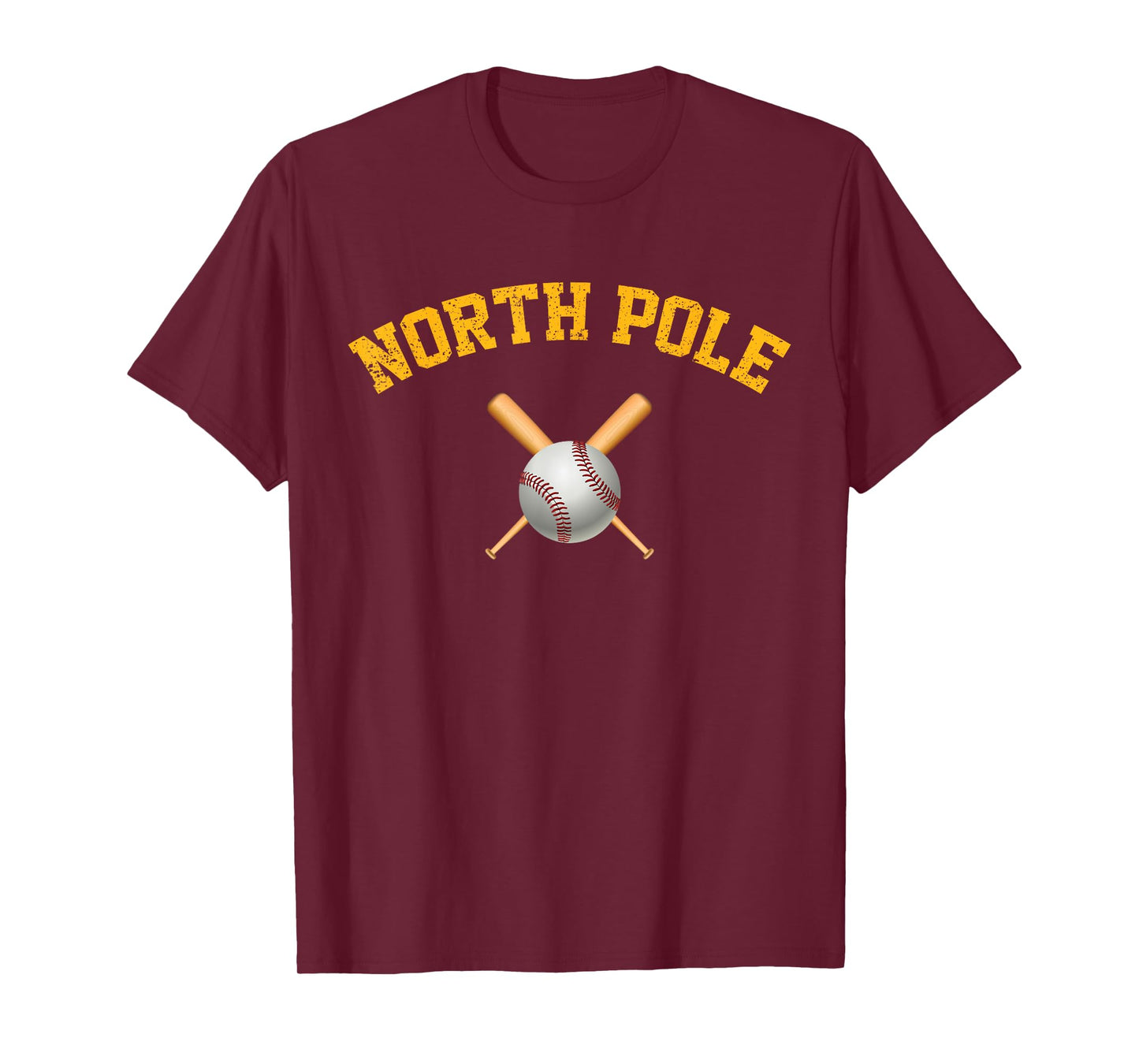 North Pole Baseball T-Shirt