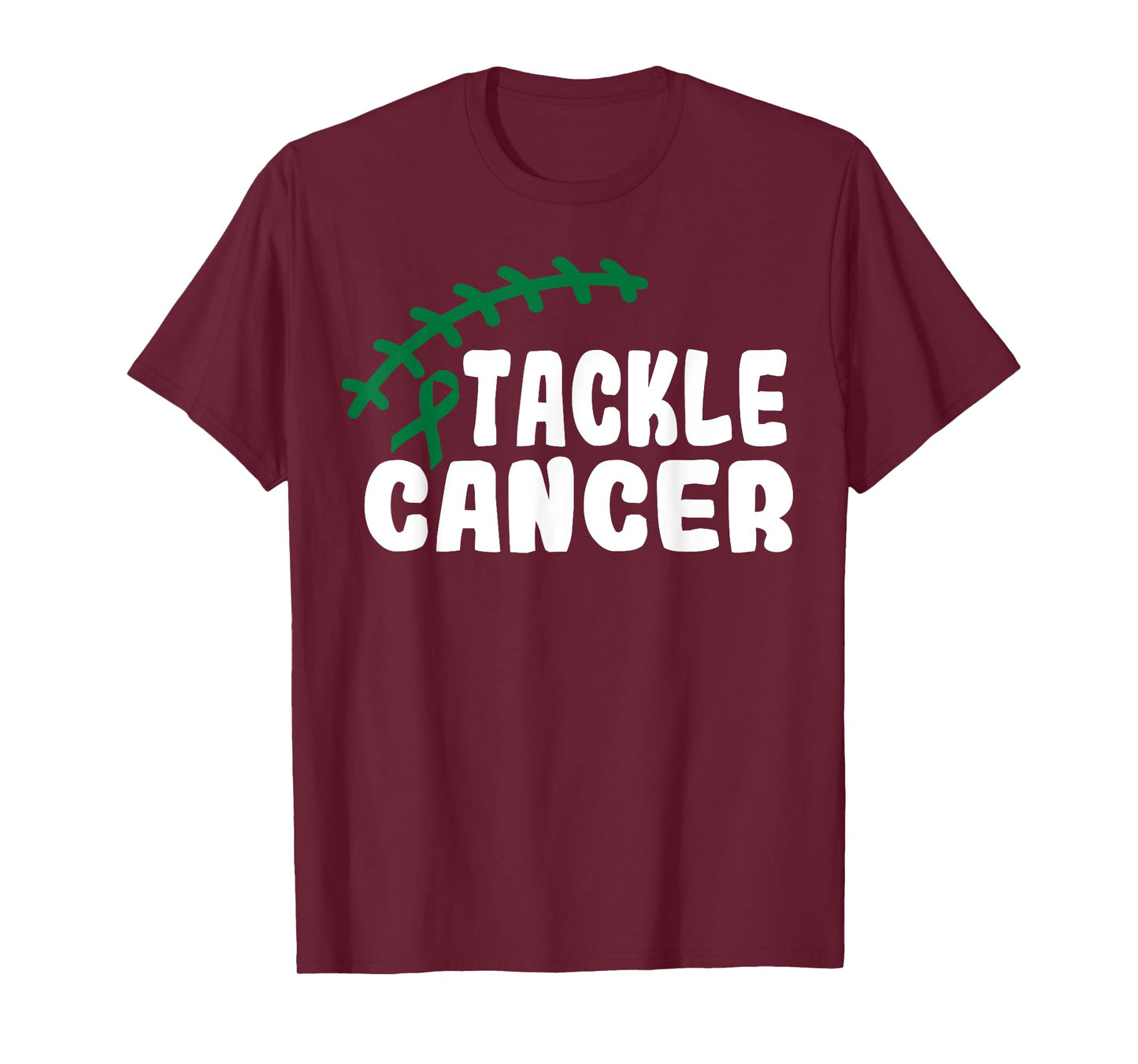 Tackle Liver Cancer Shirt For Football Lovers Fans T-Shirt