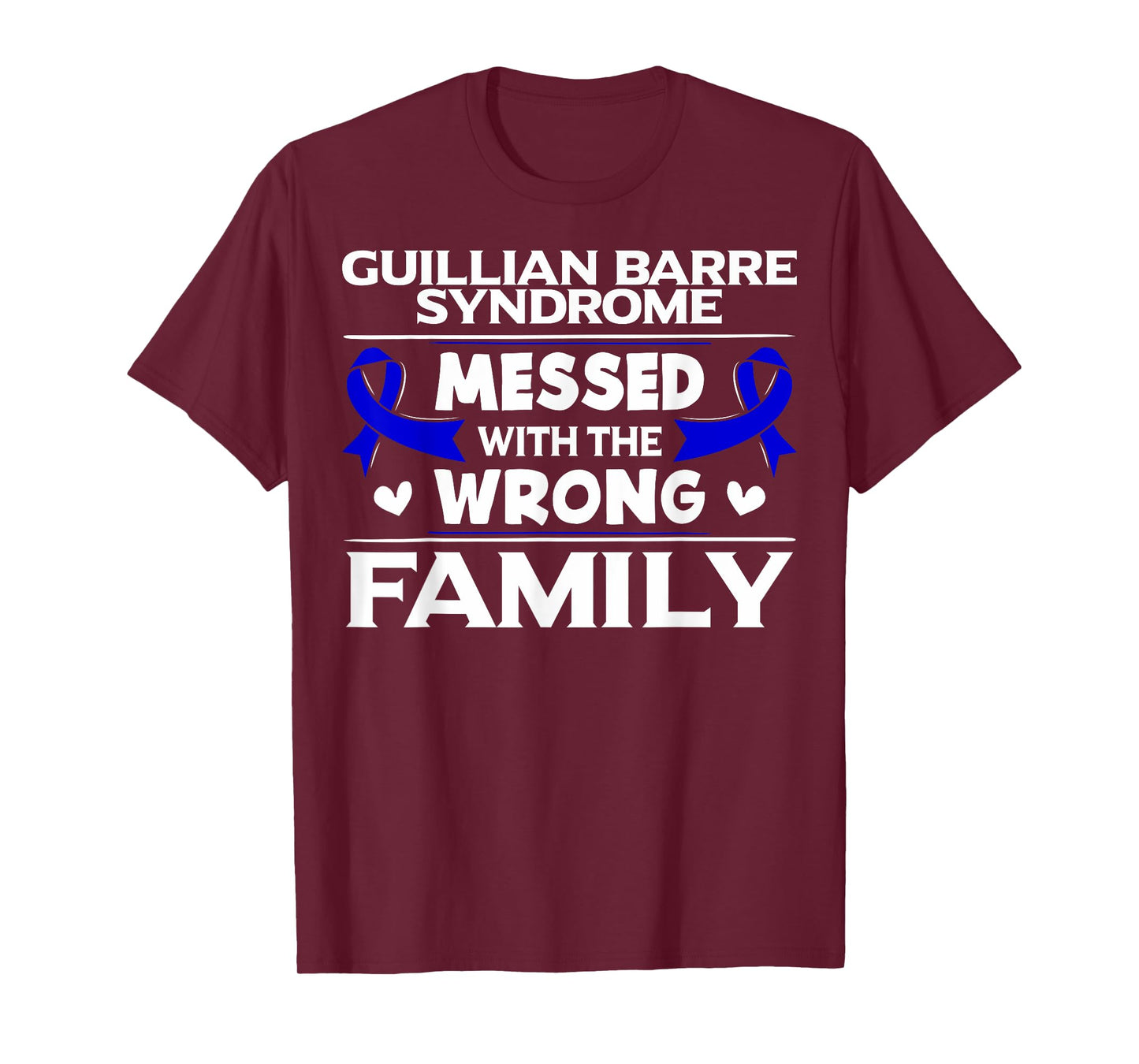 Dark Blue Ribbon - Guillian Barre Syndrome Survivor T-Shirt