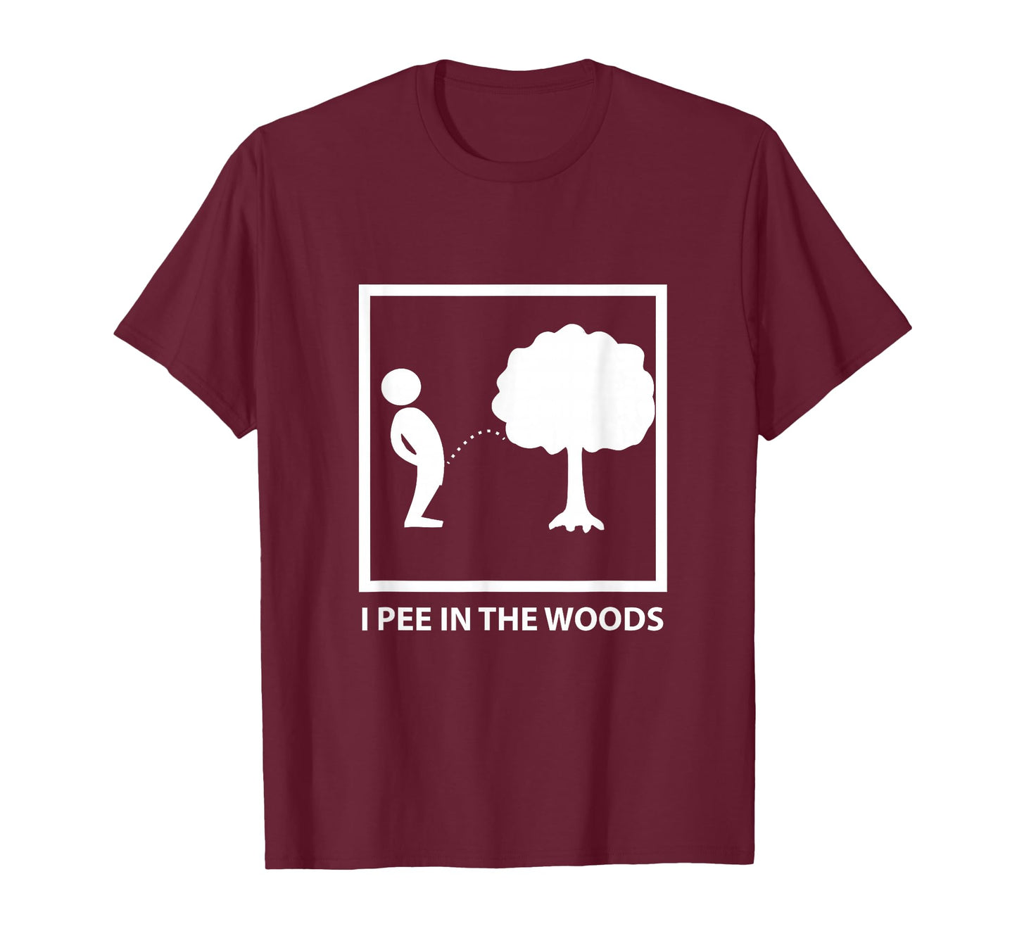 Peeing in the woods t-shirt T-Shirt