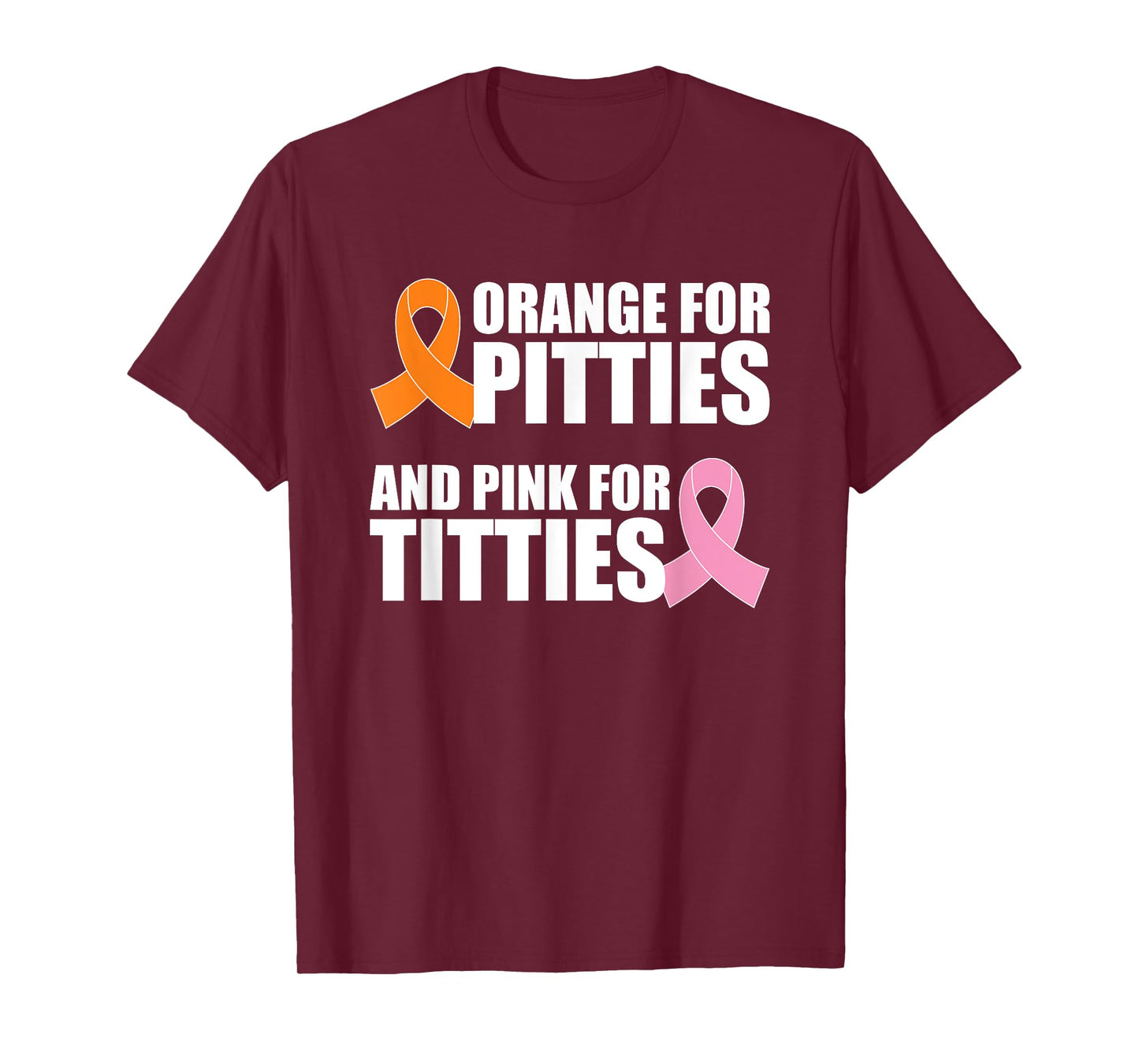 Pit Bull And Breast Cancer Awareness October Pitties Titties T-Shirt