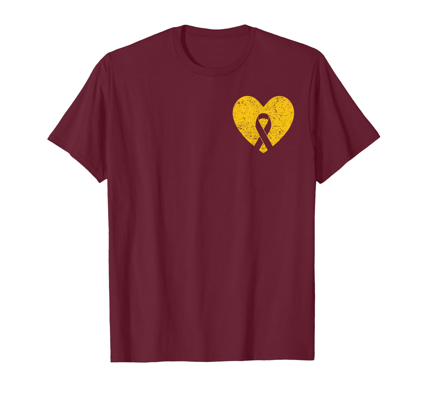 In September We Wear Gold Childhood Cancer Awareness Ribbon T-Shirt