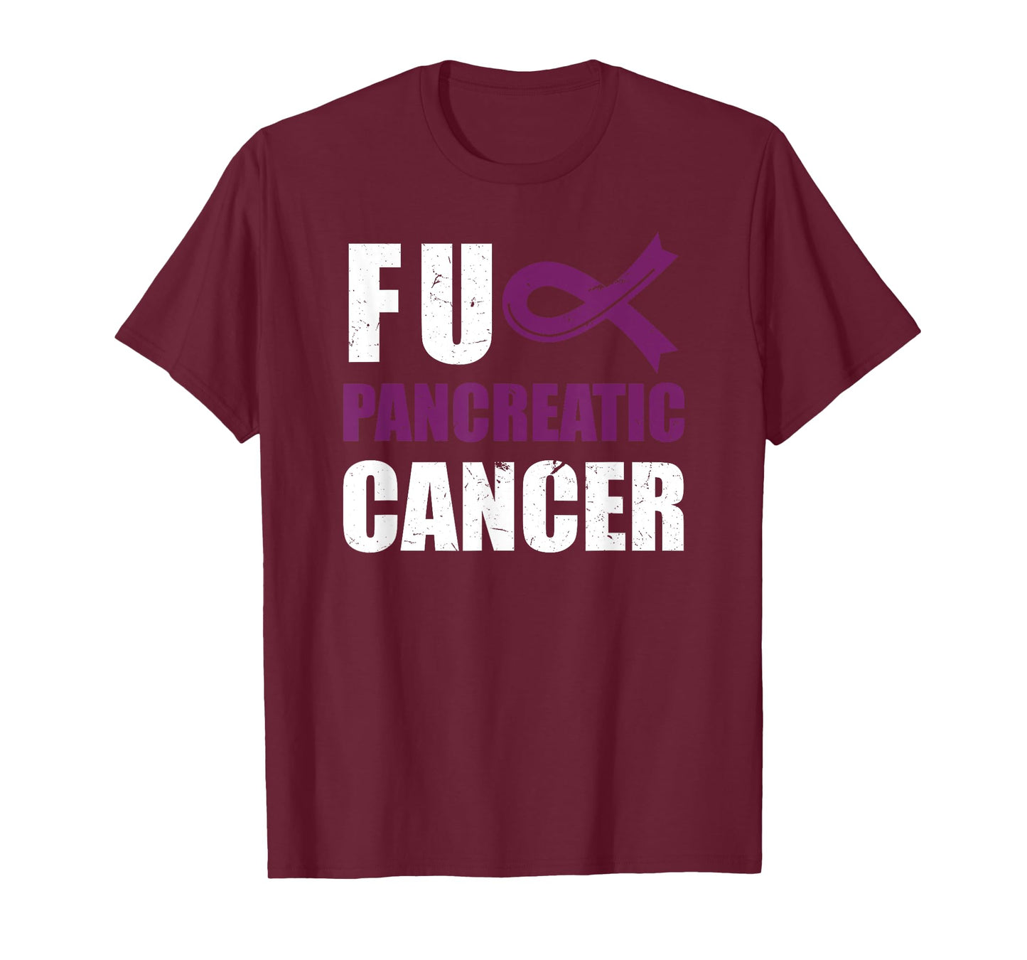FU Pancreatic Cancer | Awareness Ribbon Purple T-Shirt