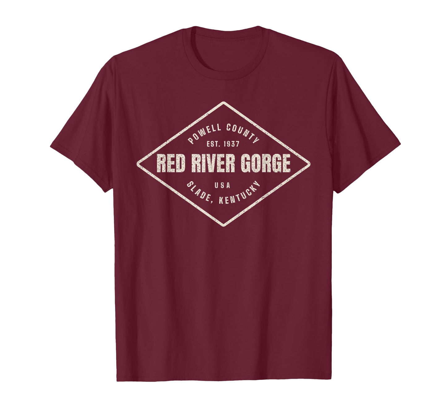 Red River Gorge Kentucky Souvenir Design T-Shirt